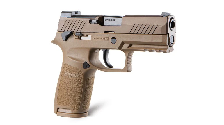 La pistola P320 de SIG Sauer es un arma modular y con una alta capacidad de cargador